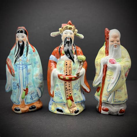 福祿壽神像|Category : Statues of Fu Lu Shou 福祿壽 in China